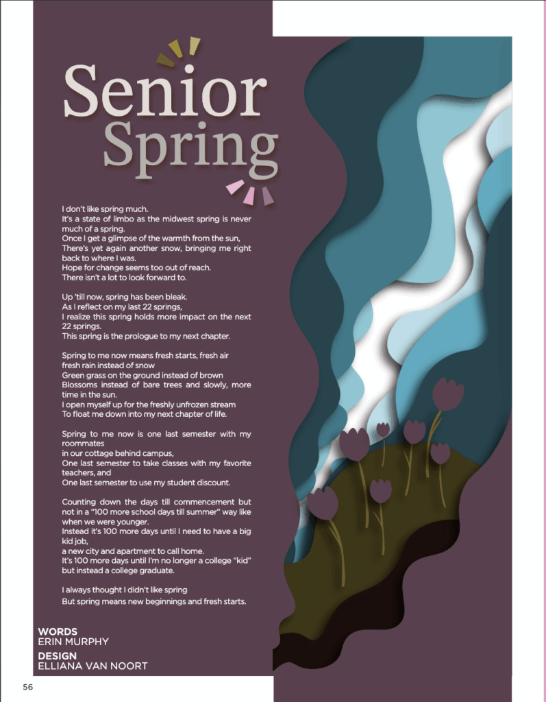 Issue 19 Senior Spring