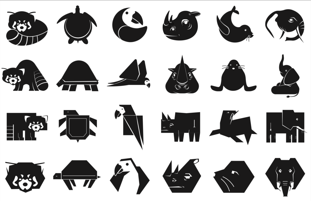 Animal Icons, Elliana Van Noort