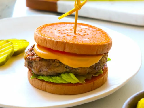 Sweet Potato Turkey Burger Sliders