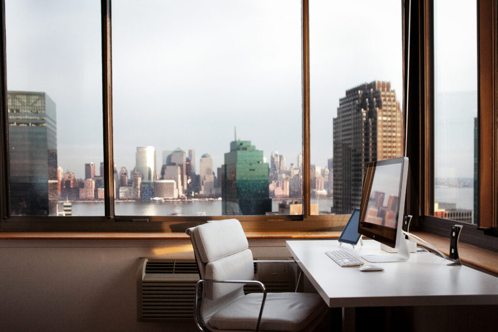 Freelance Graphic Designer office