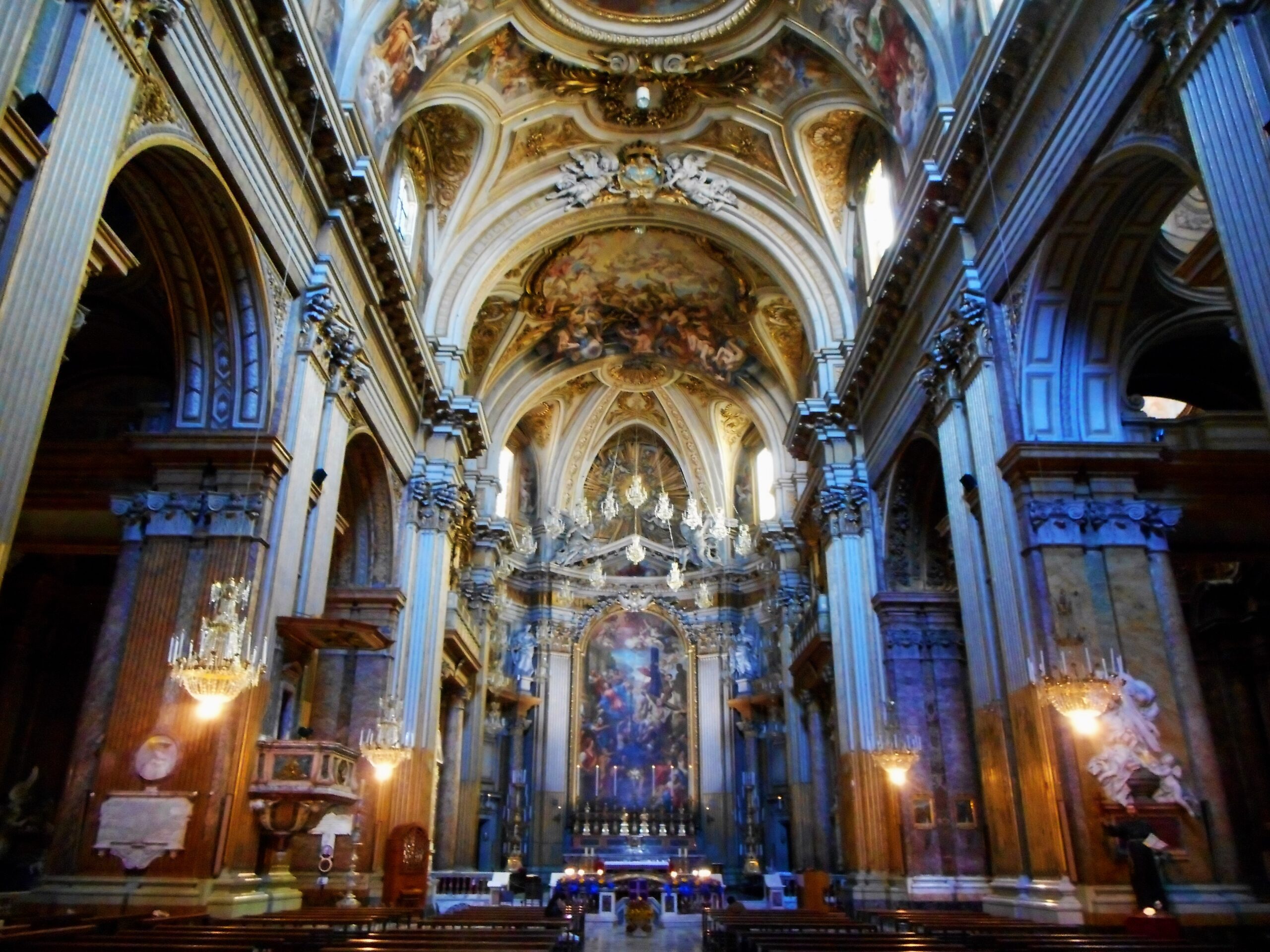 A beautiful church building.