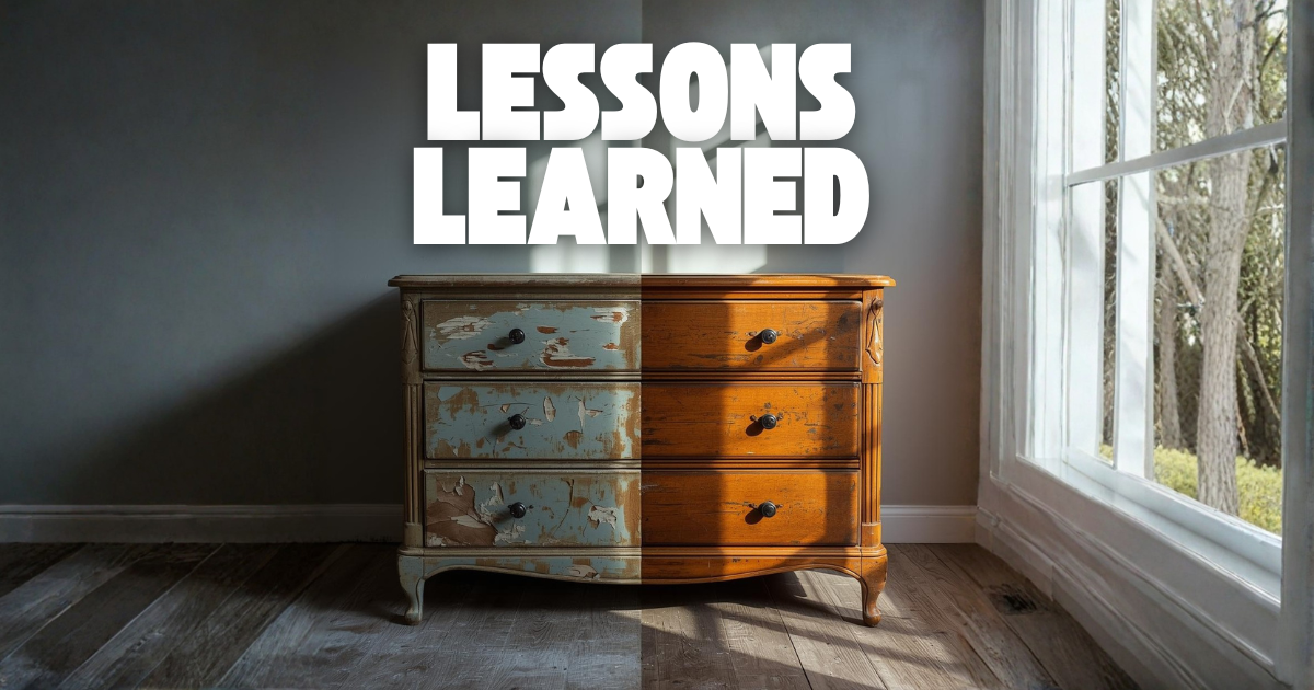 Lessons Learned from Furniture Flipping