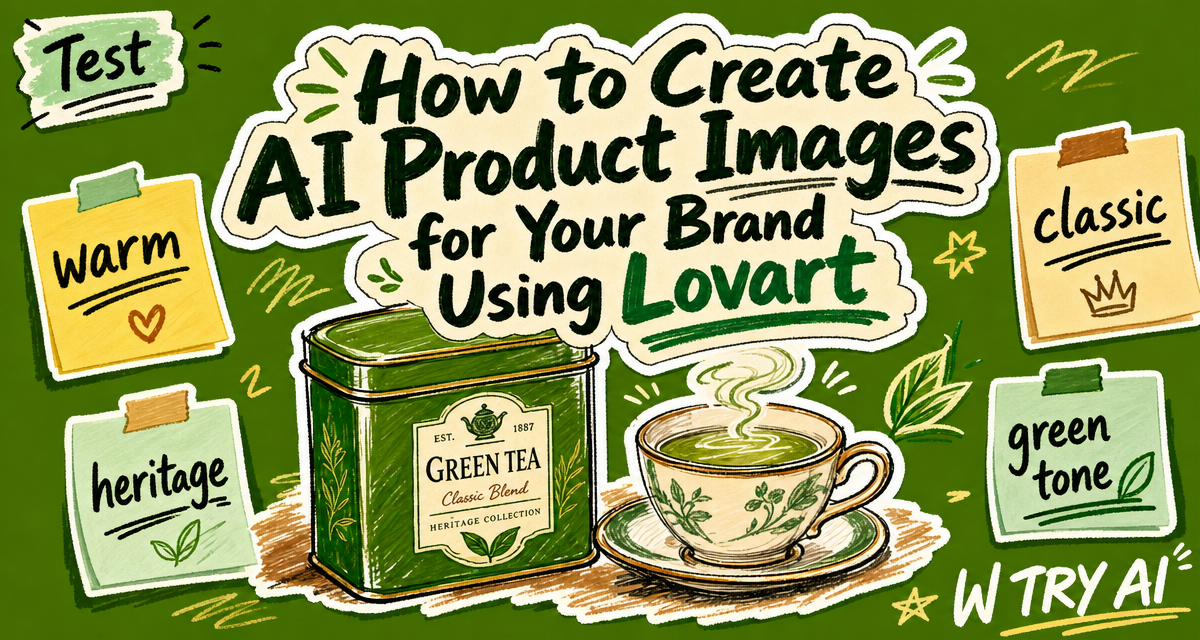 How to Create AI Product Images for Your Brand Using Lovart？