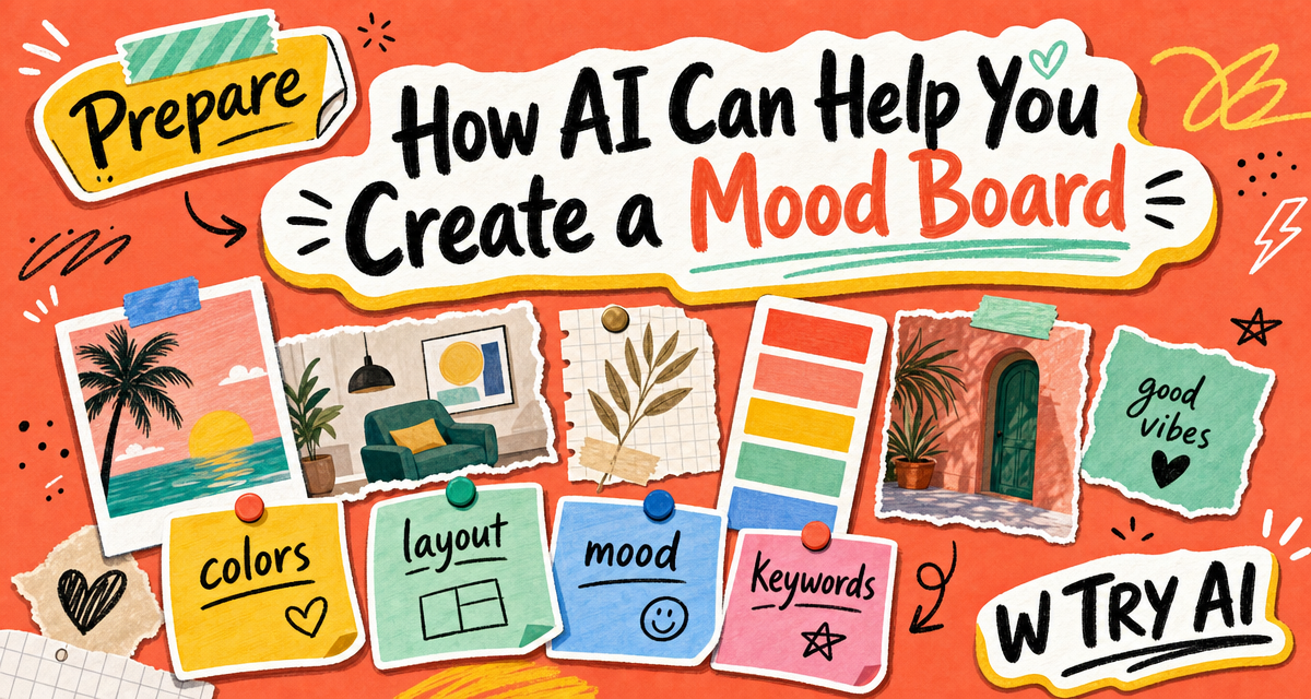 How AI Can Help You Create a Mood Board？