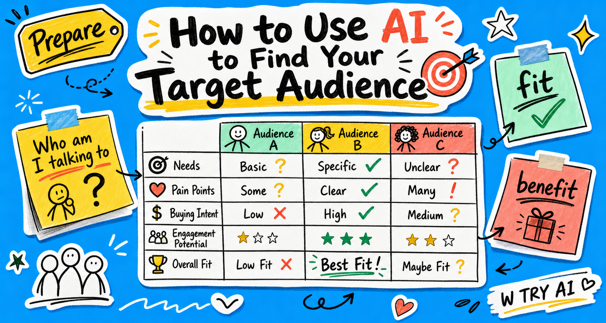 How to Use AI to Find Your Target Audience for a Personal Brand